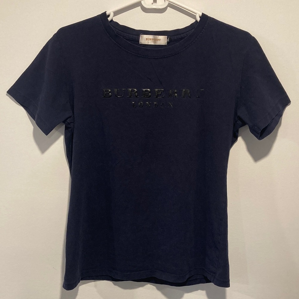 Burberry Dark Blue Short Sleeve Tee
Read description
